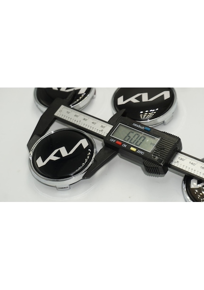Kia Yeni Nesil Logo Jant Göbeği Kapak Seti 60mm