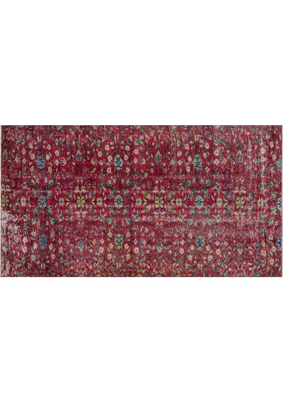 Eşsiz Güzelliğe Sahip Vintage El Dokuma Halı 144 X 270 Cm 8729