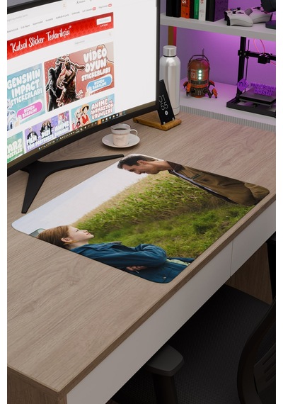 Interstellar Yıldızlararası Nolan V2 48x40 Xl Gaming Kauçuk Kaymaz Taban Mouse Pad Fare Altlığı