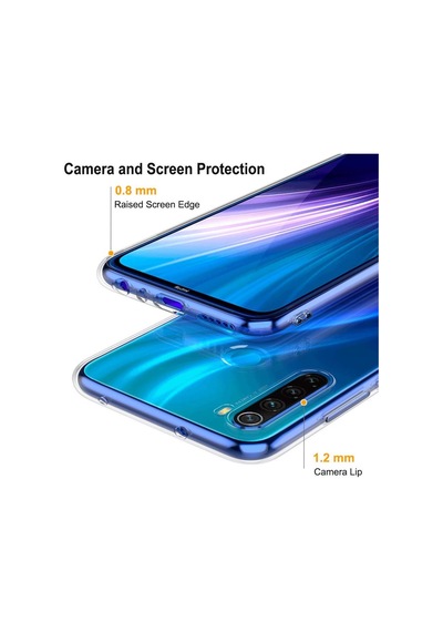 Redmi Note 8 Kilif Seffaf Silikon Kilif Kamera Korumali 385529521