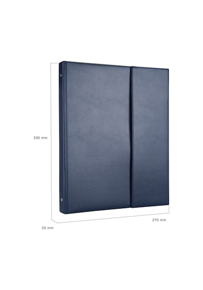 Evrak Sunum Tanıtım Firma Klasörü Sekreterlik A4 4 Halkalı Ring Binder File 250 Yaprak Kapasiteli 27x33 Cm Diğer