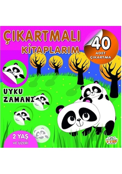 2 Yaş Ve Üzeri Çıkartmalı Kitaplarım Seti 6 Kitap