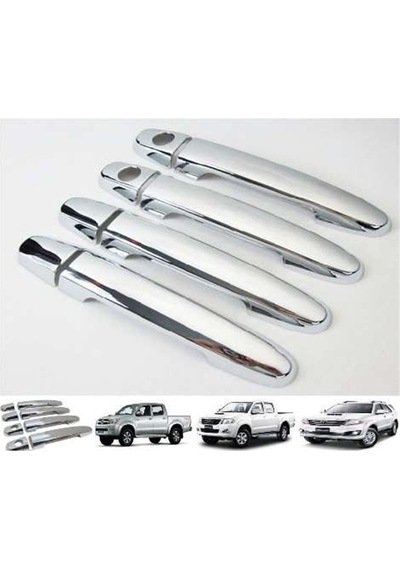 Toyota Uyumlu Hilux Vigo 2005 2015 Kapı Kolu Abs Krom