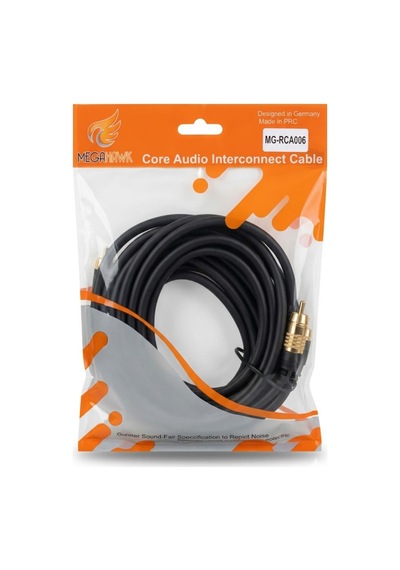 Rca Ses Kablosu 2 Erkek Uçlu Audio Interconnect Kablo Amfi Teyp Bağlantı