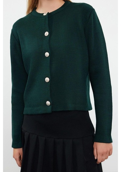 Ersefa Stil Modern Kadın Regular Standart Kol Bisiklet Yaka Basic Ceket Siyah
