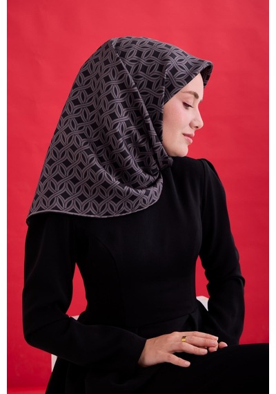 Silk Home Twill İpek Eşarp 11479-07 Siyah, Füme