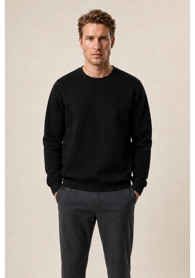 Redline Benko Regular Fit Kışlık Sweatshirt Yeni Sezon Siyah