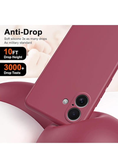 Xiaomi Poco X8 Pro Uyumlu Içi Kadife Lansman Kılıf Ve Şeffaf Temperli Cam Ekran Koruyucu Koyu Mor