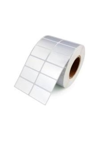 10x30 Yanyana 2Li Silver Mat Demirbaş Etiketi 2500'li Sarim
