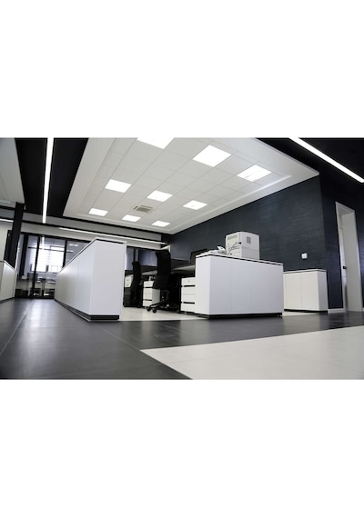 30 X 30 Cm Asma Tavan Led Artmatür, Beyaz Işık 24 Watt Klipin Tavan Lambası, Led Asma Tavan Lambası Beyaz