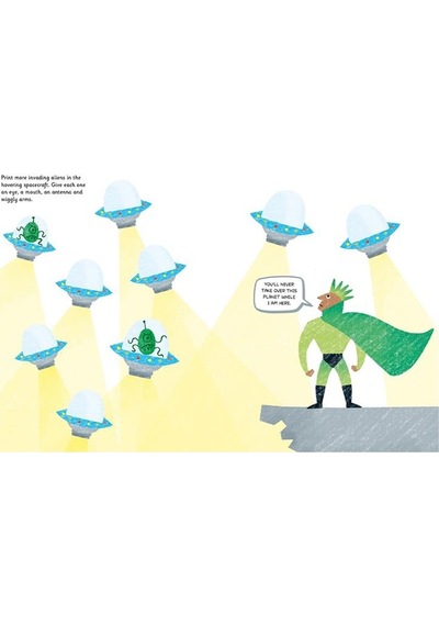 Usborne Fingerprint Activities - Superheroes
