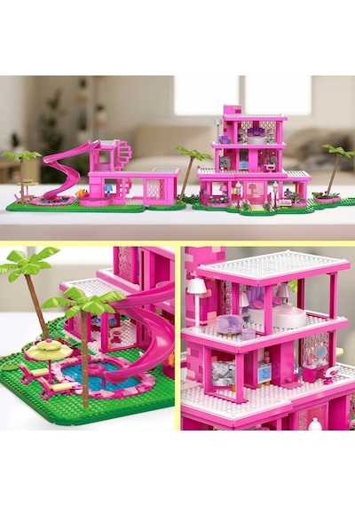 Hph26 Mega Barbie Rüya Evi 1795 Parça +10 Yaş