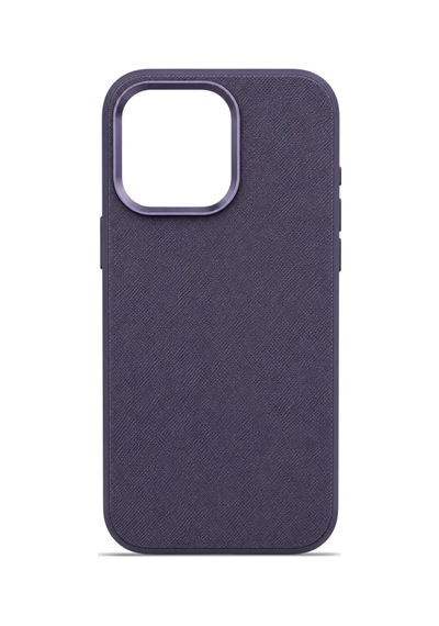 Premium Fabric Cover Royal Plum İphone 16 Pro Lacivert