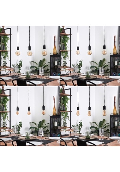 Riolight Retro Masa Üstü Sarkıt Avize Uzunluk: 60Cm (538282686)