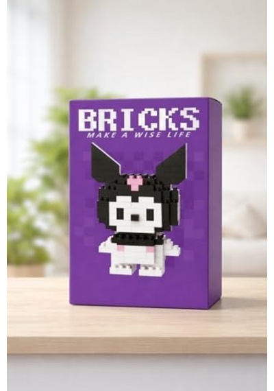 Brıcks Mini Blok Figür Seti 145 Parça, Sevimli Karakter Yapı Seti, Koleksiyonluk Masaüstü Dekor Ördek