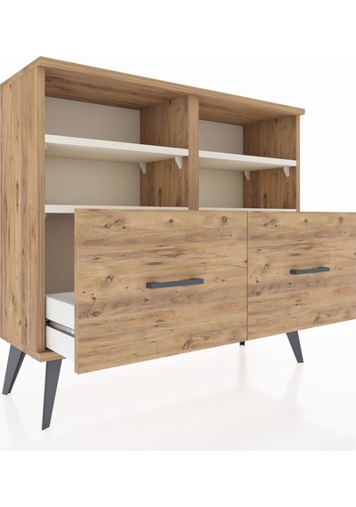 Arges Şifonyer 4 Raflı 2 Çekmeceli 88x30x80 Çam-aytaşı/çam Aytaşı/çam Arges Şifonyer 4 Raflı 2 Çekmeceli 88x30x80 Çam-aytaşı/çam Aytaşı/çam