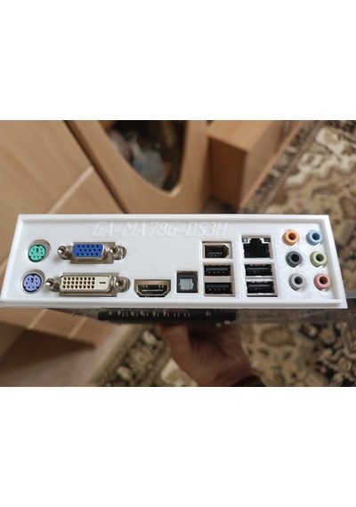 Gigabyte Ga-ma78g-ds3h Uyumlu Anakart Arka Aynası