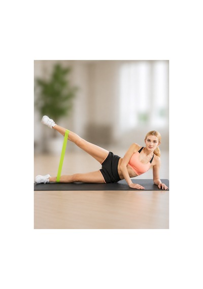 Pilates Direnç Lastiği Fitness Yoga Ve Evde Spor İçin Çok Amaçlı Bant