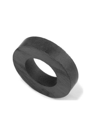Mıknatıs 1 Adet 55 x 25 x 8 mm Ferrite Kömür Halka Mıknatıs Magne