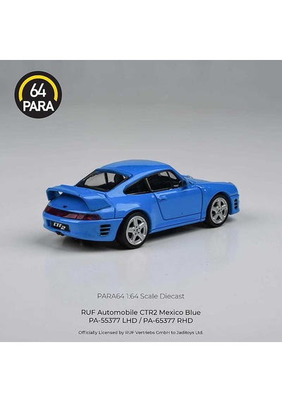 Para64 Porsche Ruf 1995 Ctr2 Mexico Blue Pa-55377 Çok Renkli