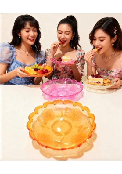 Meyvelik Salata Sunum Tabağı 26 Cm Diğer