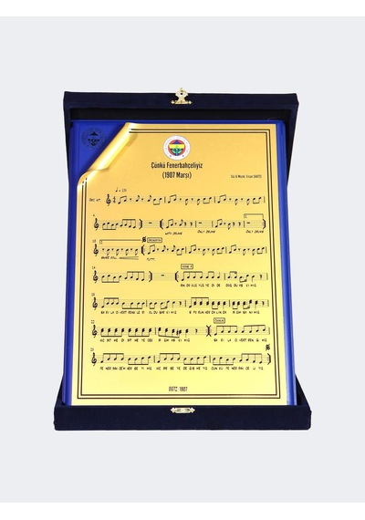 1907 Marş Plaket