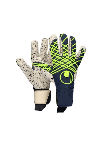 Uhlsport Prediction Supergrip+ Finger Surround Kaleci Eldiveni Siyah-yeşil