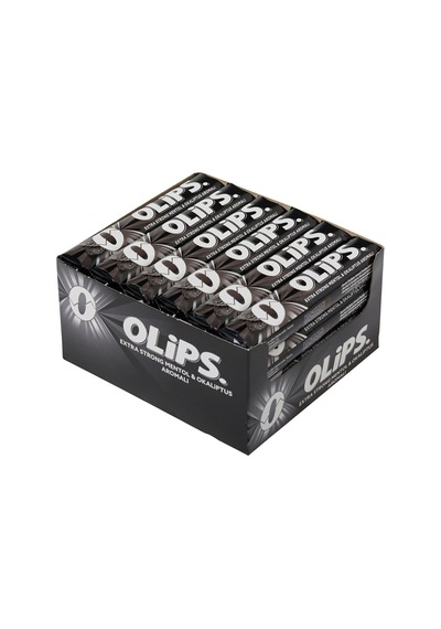 Olips Şeker 24 X 28 G Keskin Mentol - Ferahlatıcı Mentol Şekerlemesi Tarı