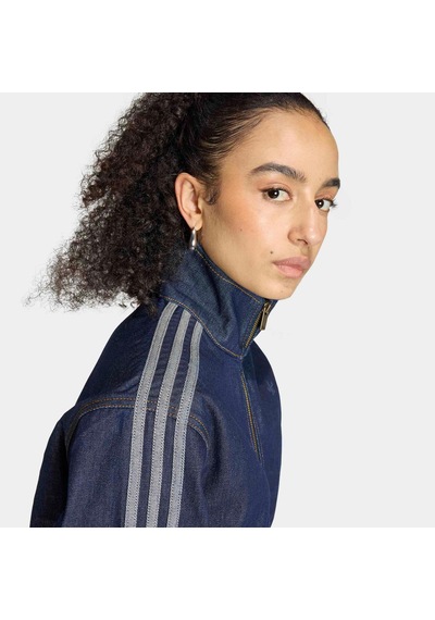 Adidas Firebird Denim Kadın Mavi Ceket Kq6491