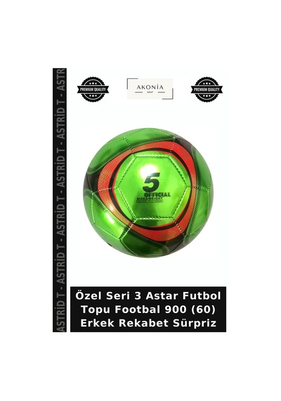 Özel Seri 3 Astar Futbol Topu Footbal 900 60 Erkek Rekabet Sürpriz Çok Renkli