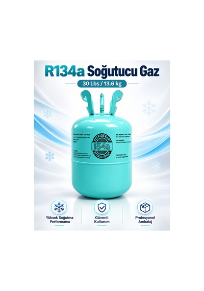 Soğutucu Gaz Refingrant R134a 13,6 Kg Mavi