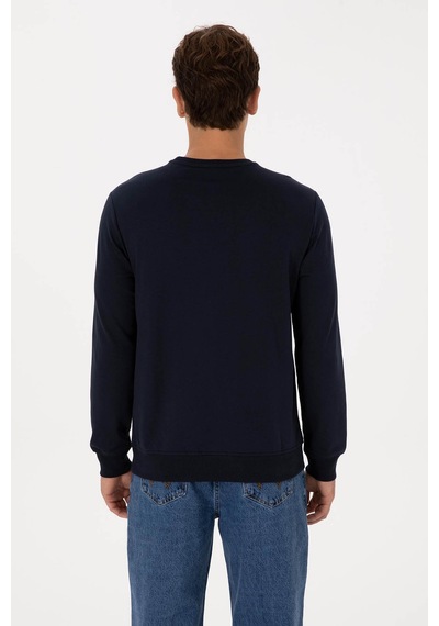 U.s. Polo Assn. Jellysk025 Lacivert Erkek Sweatshirt 2226878 Lacivert