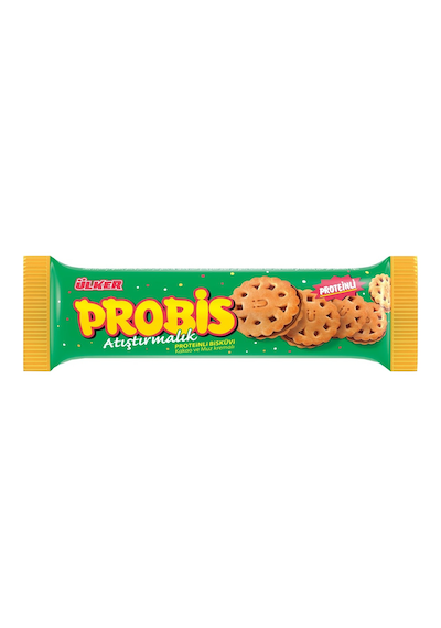Ülker Probıs Atıştırmalık 18x75g Proteinli Bisküvi 2'li Ekonomik Paket - 2 Adet Tarı
