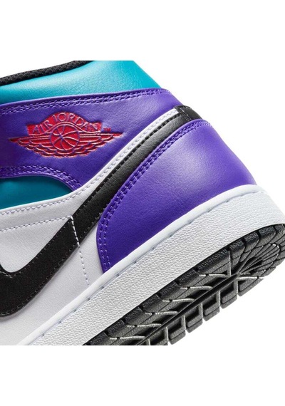 Nike Air Jordan 1 Mid Dq8426-154 Erkek Basketbol Ayakkabısı Sneaker Çok Renkli