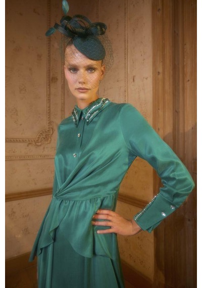 Senna Lumıere Dress Zümrüt Zümrüt