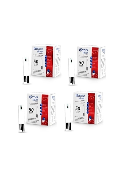 Lifechek Silver GH82 Ölçüm Stribi 50'li 4 Adet