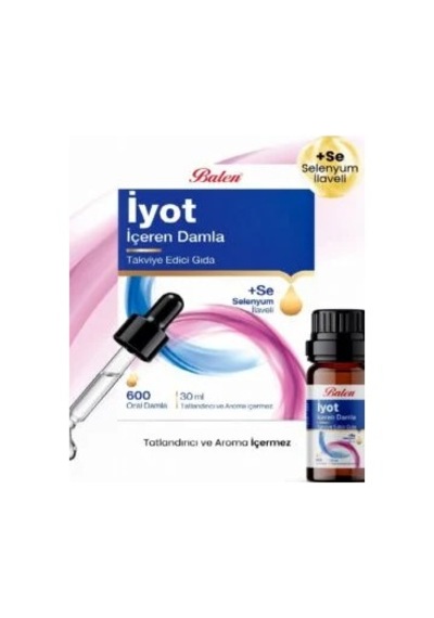 Balen İyot İçeren Damla 30 Ml