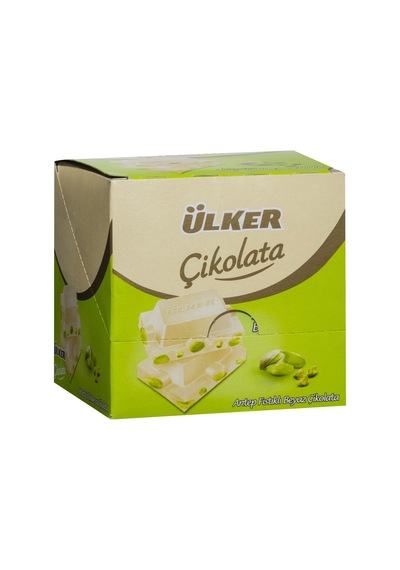 Ülker Kare Beyaz Çikolata 6x65g - Yoğun Beyaz Çikolata Lezzeti 6'li Avantaj Paketi - 6 Adet Tarı