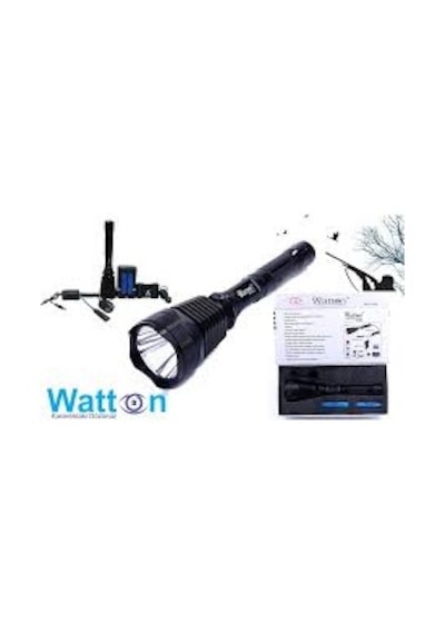 Watton Wt-205-S Profesyonel Avcı Feneri Siyah
