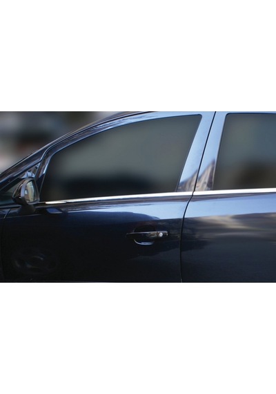 S-Dizayn  Opel Corsa D Krom Cam Çıtası 6 Prç 2007-2014 Krom Cam Çıta
