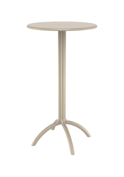 Asmasa44 Siesta Octopus 108 CM Bar Masa Beyaz