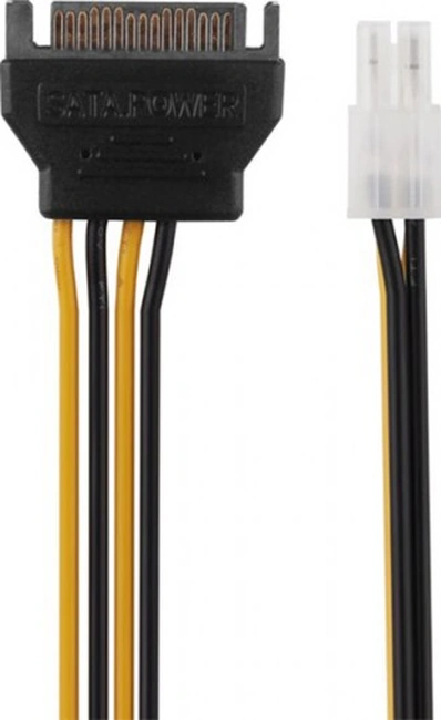 Atx 4 Pin 12v Power To Sata 15 Pin Erkek Power Kablo 30cm