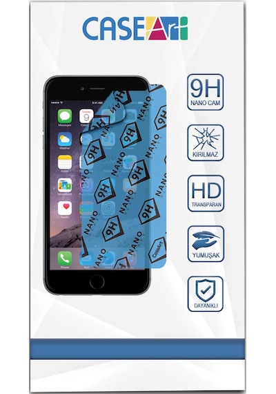 Apple Uyumlu   iPhone 6 Plus ile Nano Ekran Koruyucu Kırılmaz Esnek Cam