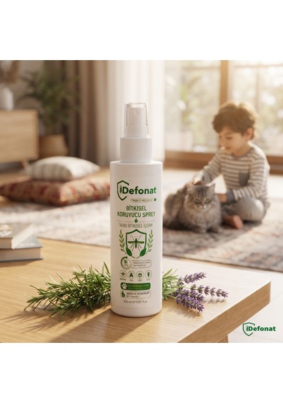Defonat Bitkisel Sinek Sivrisinek Ve Kene Kovucu Koruyucu Sprey 150 Ml