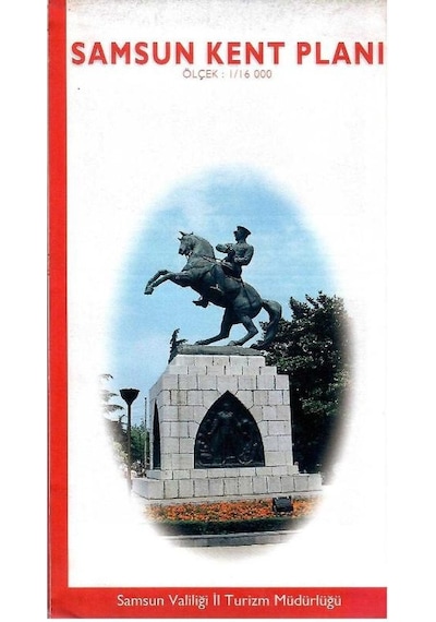 Samsun Kent Planı City Plan Harita Map