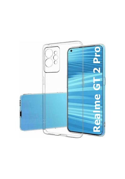 Realme Gt2 Pro 5g Kılıf Lüx Şeffaf Silikon Bz8683140578572