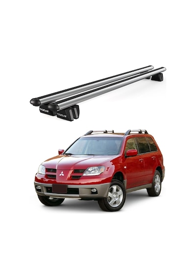 Pençe Mitsubishi Libero 1997-2005 Uyumlu Gri Ara Atkı Port Bagaj Tavan Barı