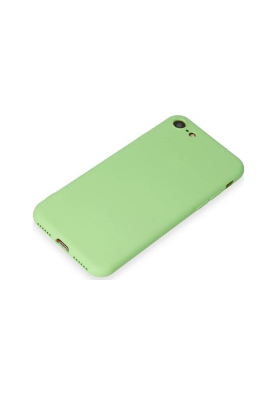Apple İphone 7 Kılıf First Silikon - Açık Yeşil 0.2M-Çok Renkli