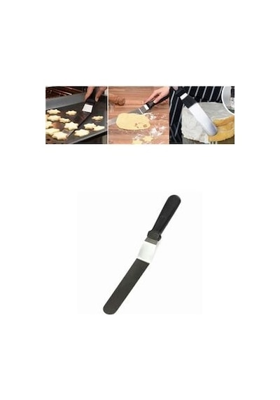 Eğik Metal Spatula 15 Cm Diğer
