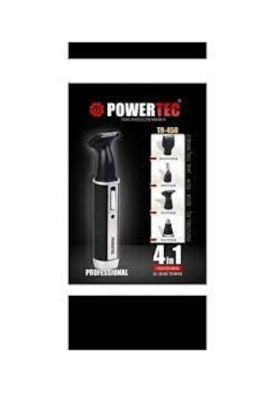 Powertec 4'ün 1 Arada Kaş Burun Kulak Tıraş Makinesi